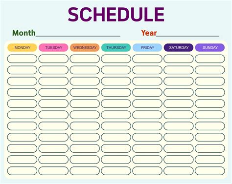 Printable Calendars for Time Management