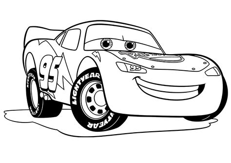 Printable Cars Coloring Pages