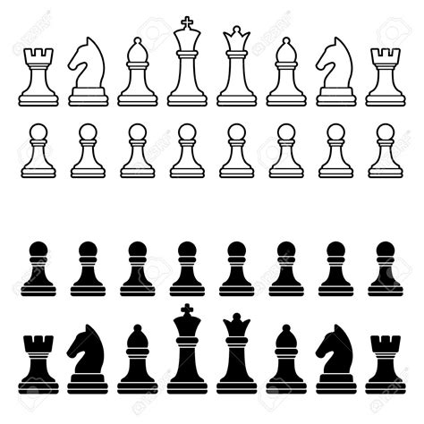 Printable Chess Pieces