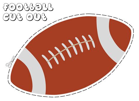 Printable Football Template