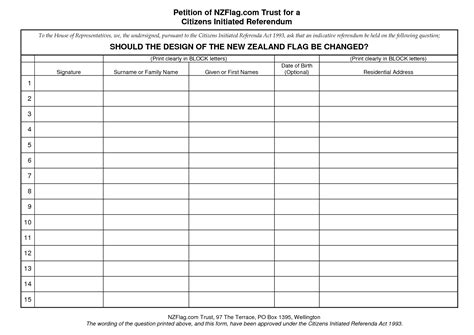 Printable Forms Types