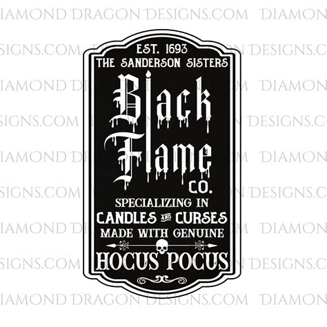 Printable Halloween Candle Labels