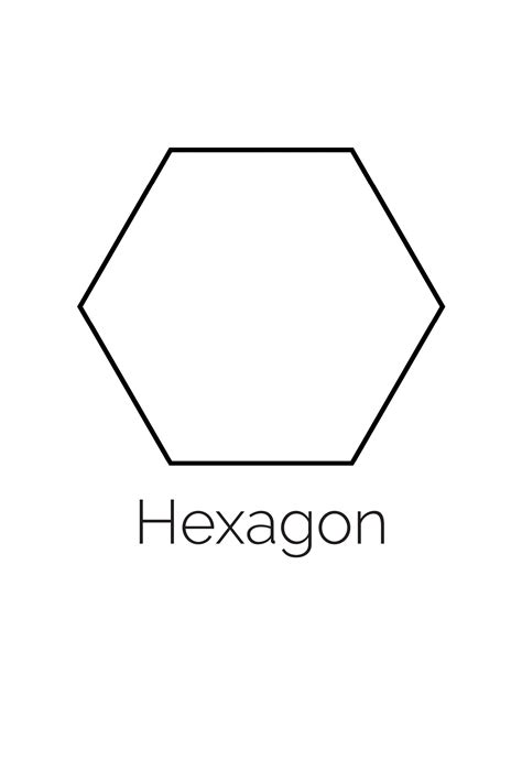 Printable Hexagons