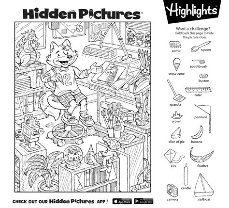 Printable Hidden Pictures