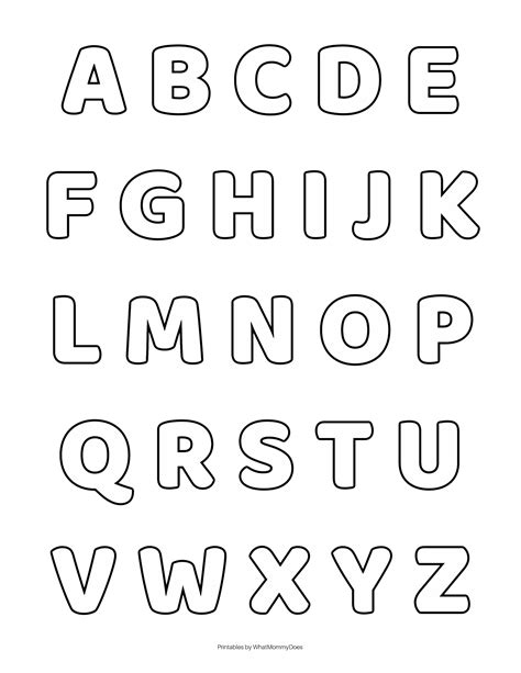 Printable Letter Template 4