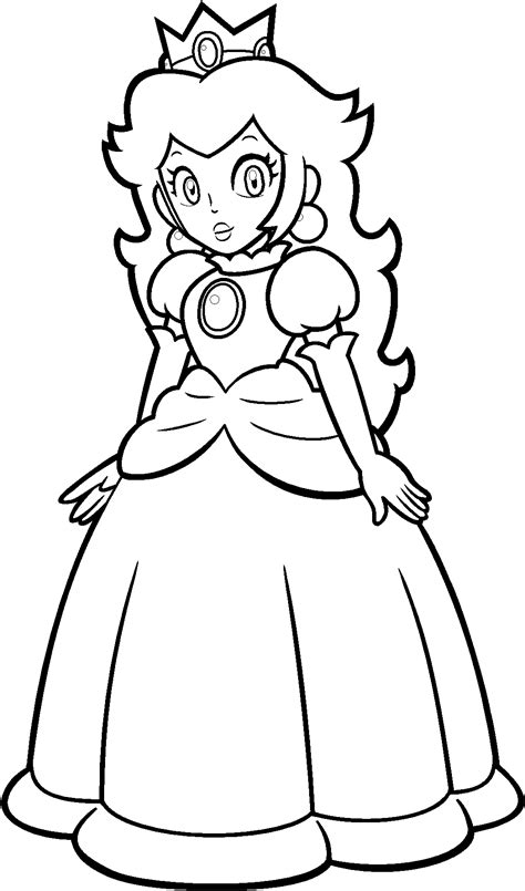 Printable Peach Coloring Pages