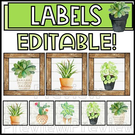 Printable Plant Label Template Strategies