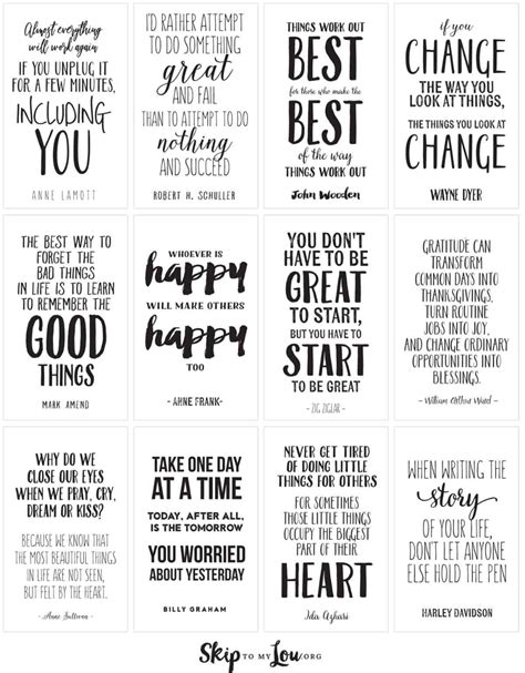 Printable Quotes