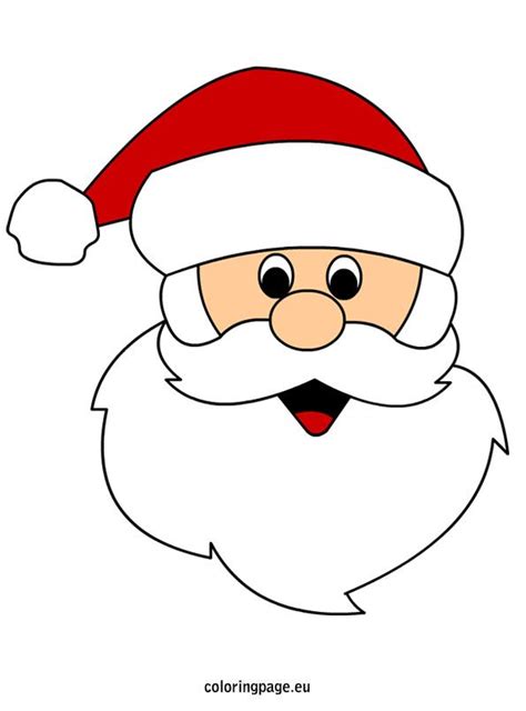 Tips and variations for printable Santa Claus face templates