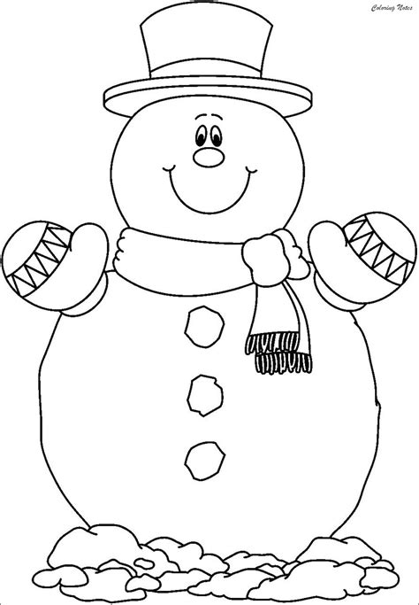 Printable Snowman