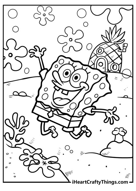 Printable Spongebob Coloring Pages