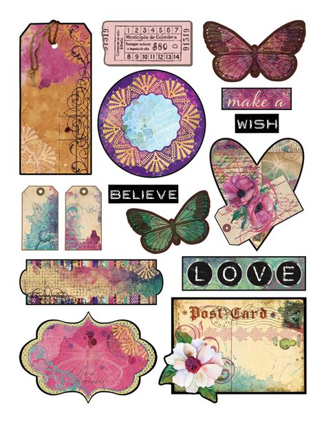 Printable Sticker Paper Designs