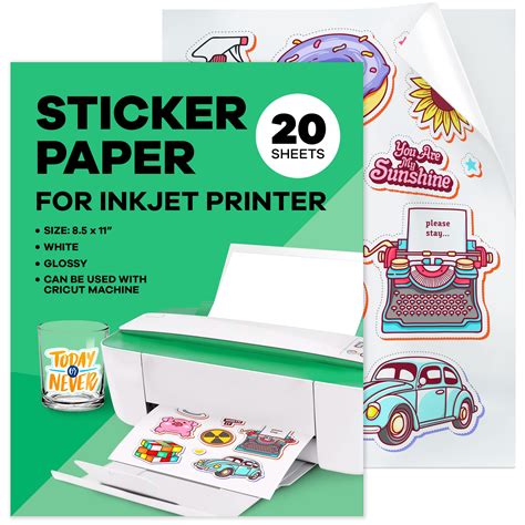 Printable Sticker Paper Tips