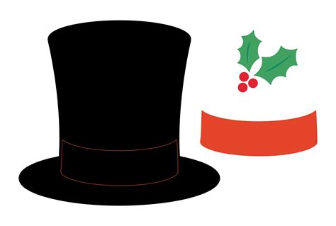 Printable Top Hat Template