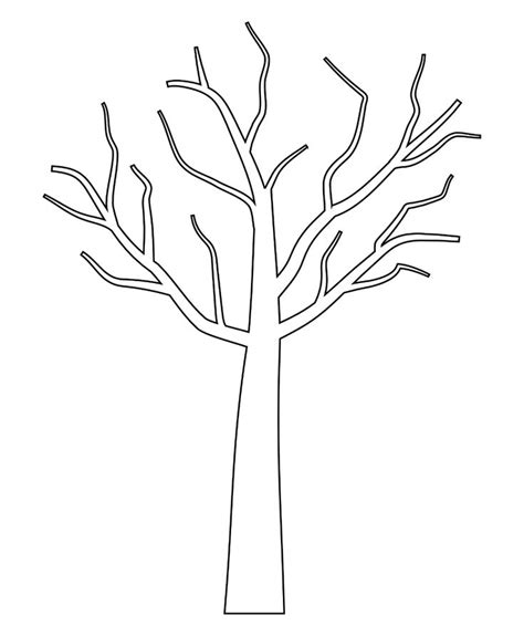 Printable Tree Trunk Design