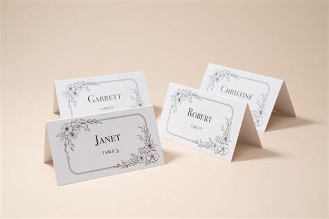 printing place cards