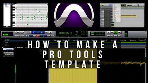 Pro Tools Template Creation