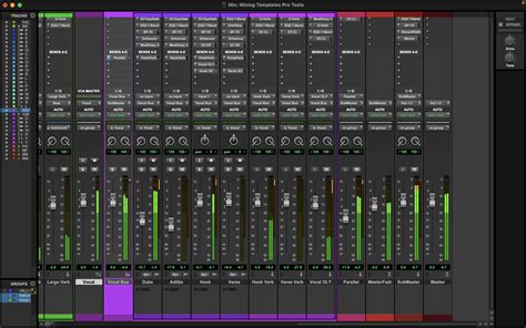 Pro Tools Template