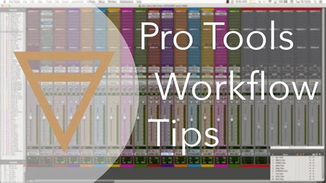 Pro Tools Workflow