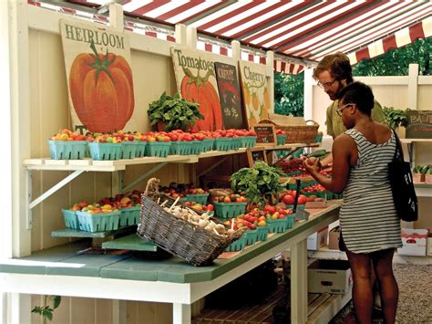 Produce stands