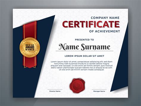 Professional Certificate Templates