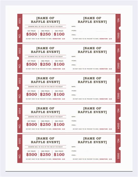 Professional Ticket Sales Template