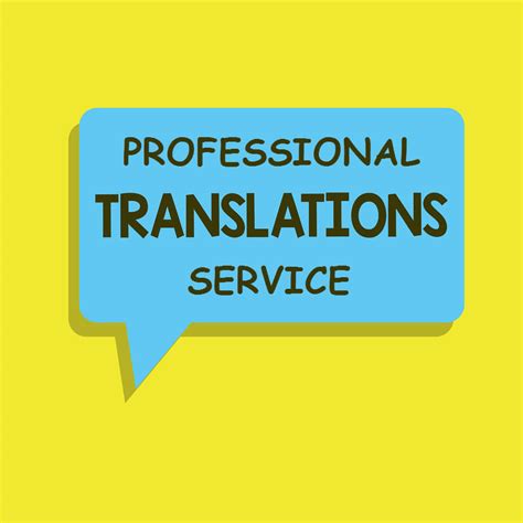 Professional Translation Services