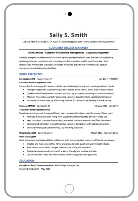 Professor Heather Austin Resume Template