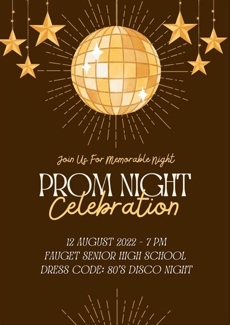 Prom Memorabilia Templates