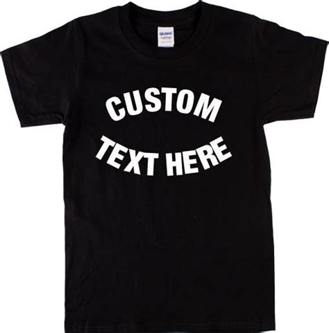 Promotional Text T-Shirt Design