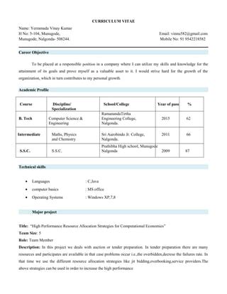 Types of Publisher Resume Templates