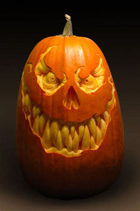 Pumpkin Carving Design 7