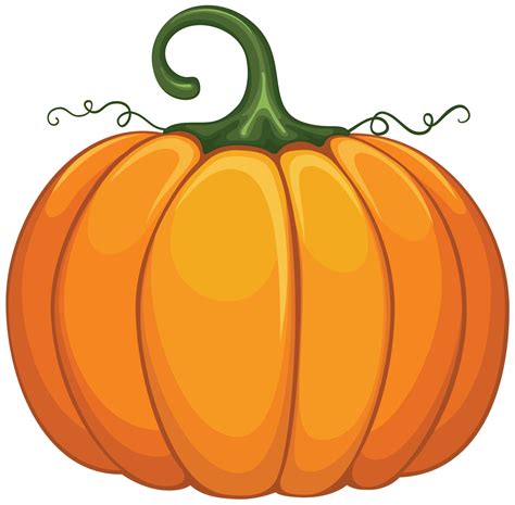 Description of Pumpkin Clipart Design