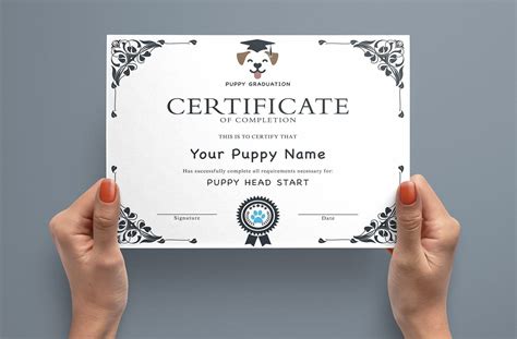 Puppy Breeder Certificate