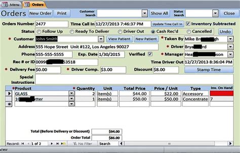 Purchase Order Database Design