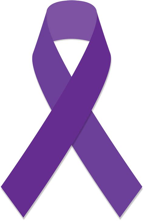 Purple Cancer Ribbon