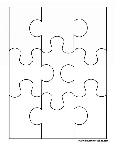 Puzzle template ideas