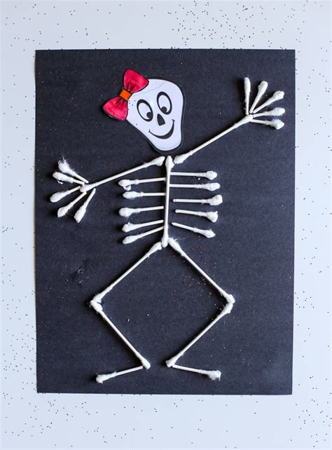 Q Tip Skeleton Ideas