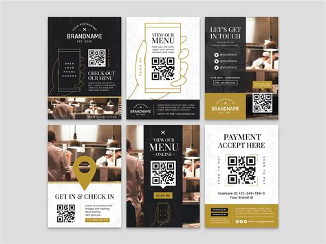 QR Code Flyer Template Design