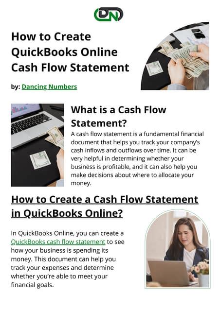 Managing Cash Flow with QuickBooks Online