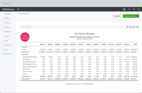 QuickBooks Online Financial Reports