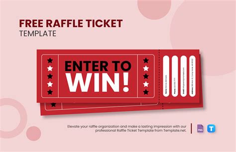 Raffle Ticket Templates