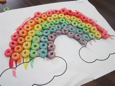 Rainbow Fruit Loop Printables for Education