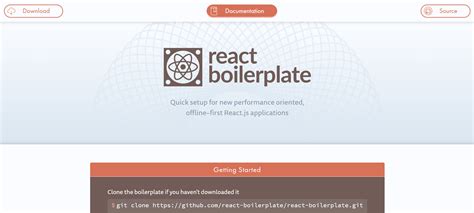 React Boilerplate Template