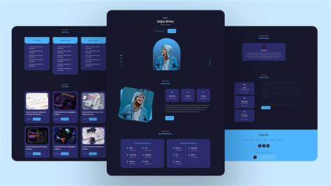 React Portfolio Website Template Example 1