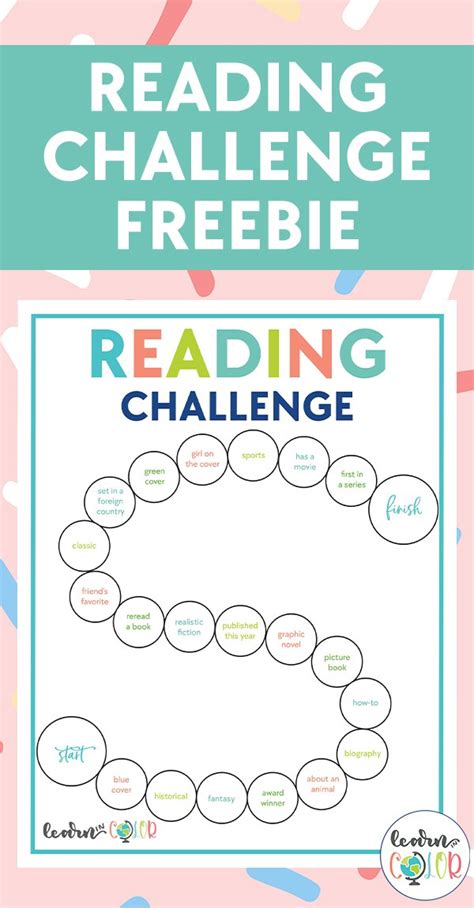 Reading Challenge Template