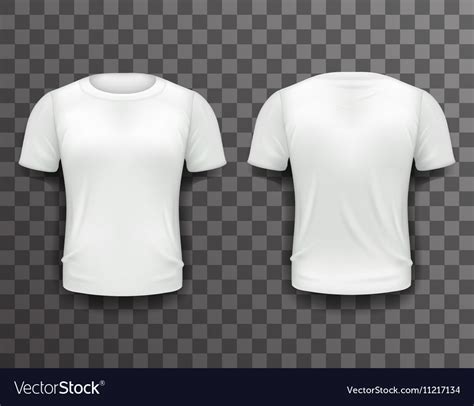 Realistic T Shirt Template Designs for Men