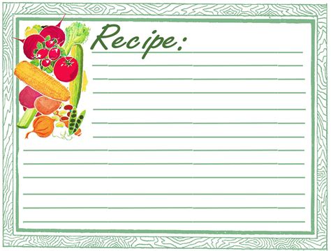 Recipe Card