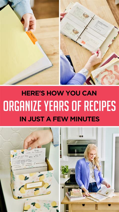 Using Editable Recipe Card Templates for Recipe Organization