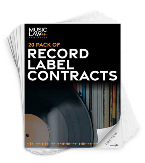 Record label contracts